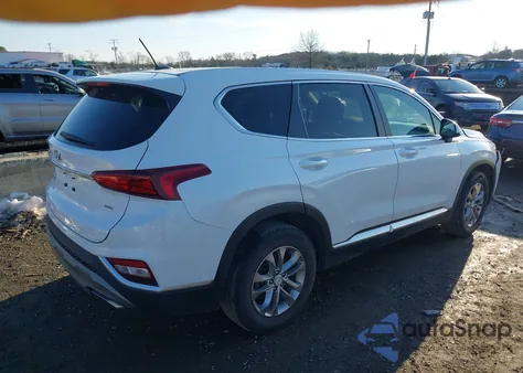 2019 Hyundai Santa Fe Se z USA, uszkodzony, nr VIN 5NMS2CAD5KH107683
